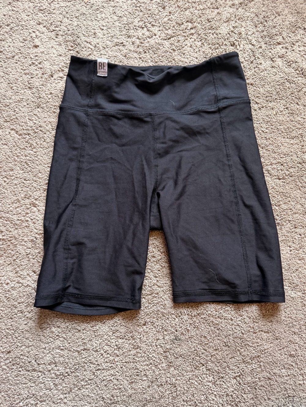 Black High-Rise dance wear Shorts